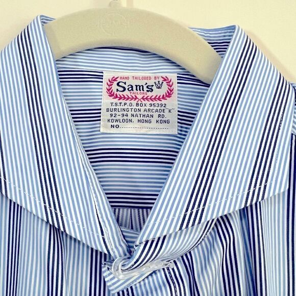 Men’s Dress Shirt. 100% Handmade. Pristine Condition. Size Xl - Picture 6 of 6